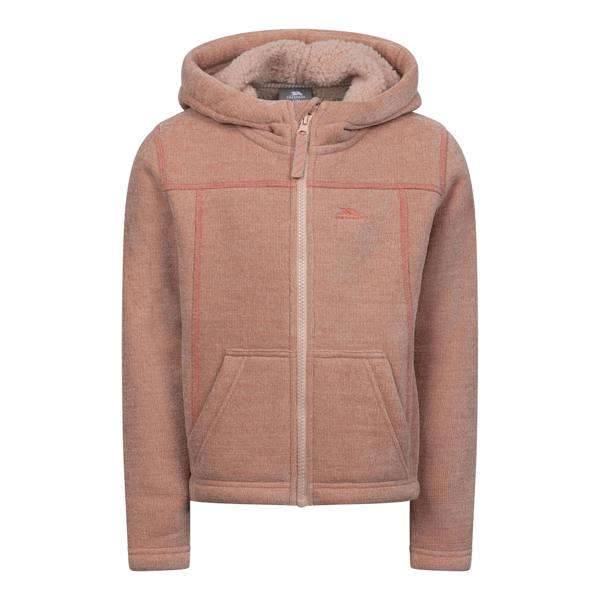 Trespass Girls Cossie Fleece Jacket - Mid Rose - 