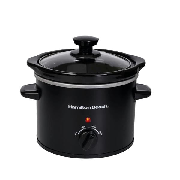 Hamilton Beach The Mighty Mini 1.8L Slow Cooker - Black