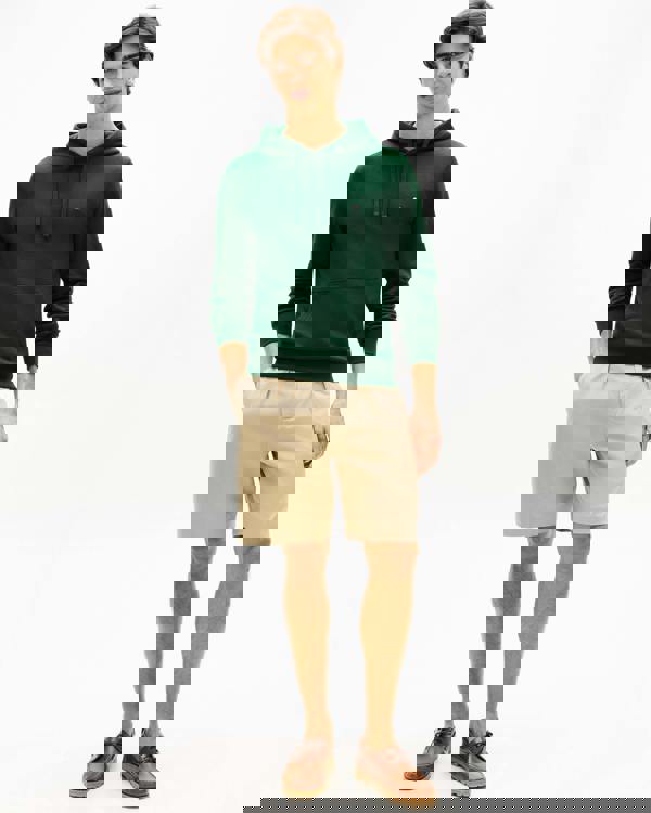 Tommy Hilfiger Essential Terry Mens Hoodie - Nocturnal Green