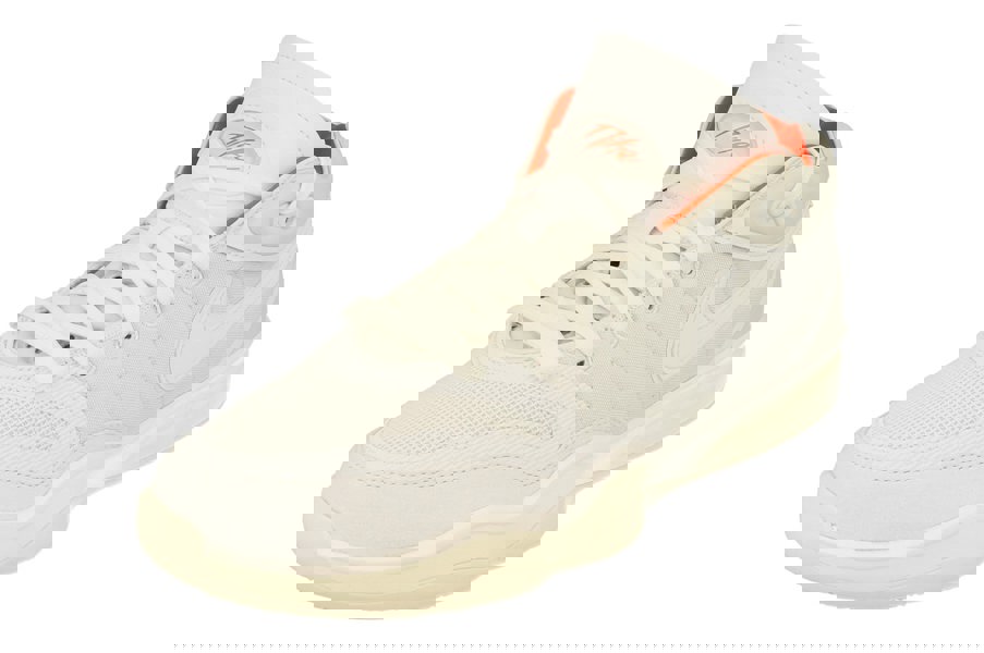 Nike Air Zoom G.T. Hustle 2 Mens Basketball Trainers Dj9405  104 - White Sail Safety Orange 104 - Photo 0