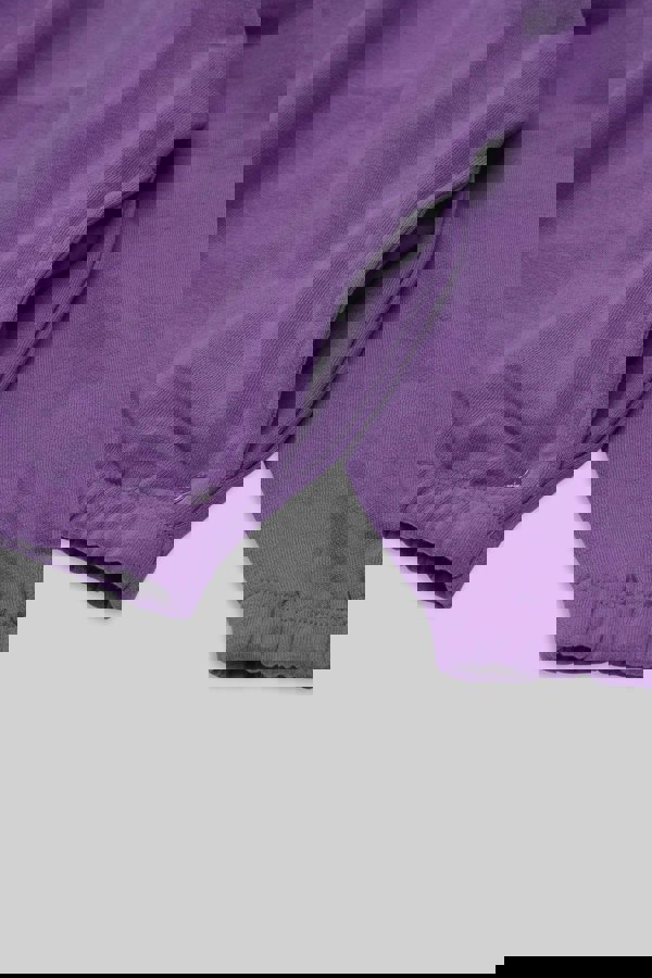 ENORSIA Jersey Hoodie With Elastic Waistband