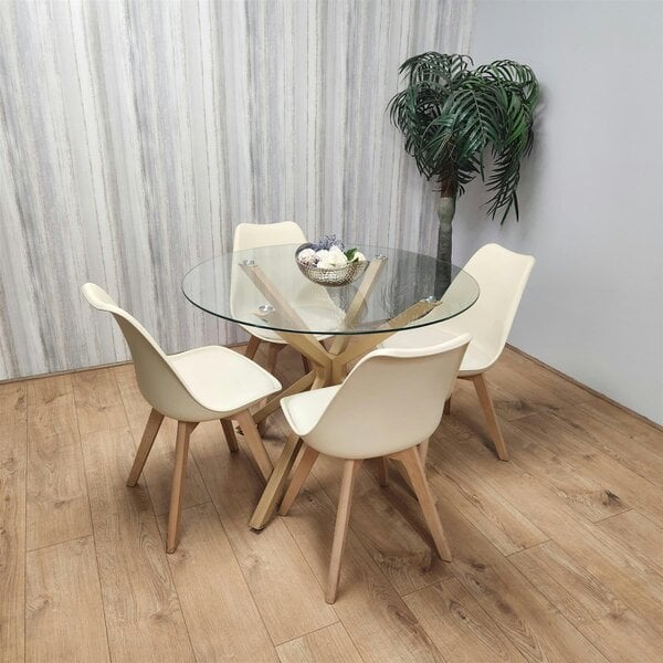 Kosy Koala Dining Table Set with 4 Chairs Dining Room, and Kitchen table set of 4