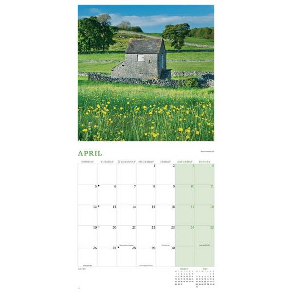 Peak District Calendar 2027, Wall Calendars, Month To View, Travel, Gift