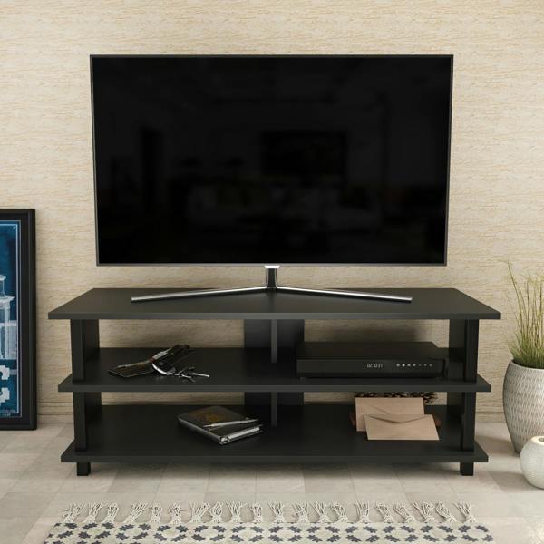 Decorotika Pueblo Modern Tv Stand TV Cabinet for TV's up to 55"