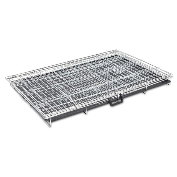 Berkfield Foldable Metal Dog Bench XXL