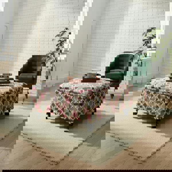 Multi - purpose Ottoman Square Footrest for Family Rooms – Stylish & Functional - ISTOOLS