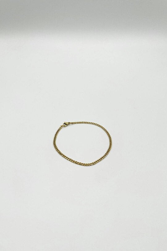SVNX Cuban Bracelet in Gold 3mm