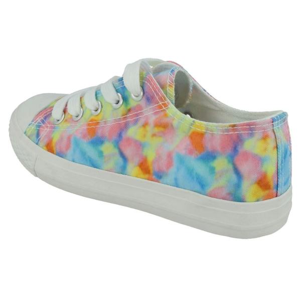 Spot On Girls Spot On Tie Dye Pumps H2638