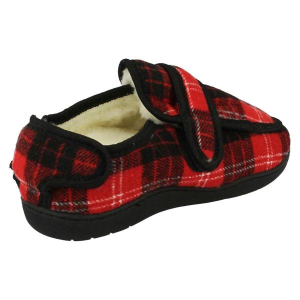 Spot On Ladies Spot On Removable Memory Foam Insole Slippers CT-16002