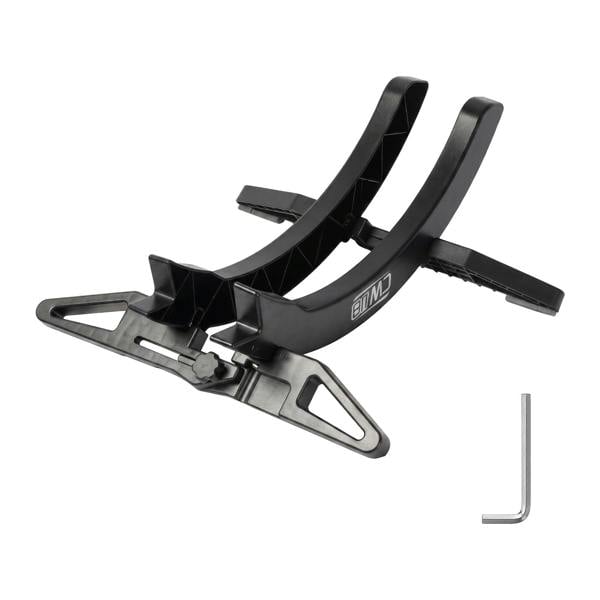 MONVELO Bike Stand Floor Rack Adjustable ABS For Mountain Bikes Garage Black