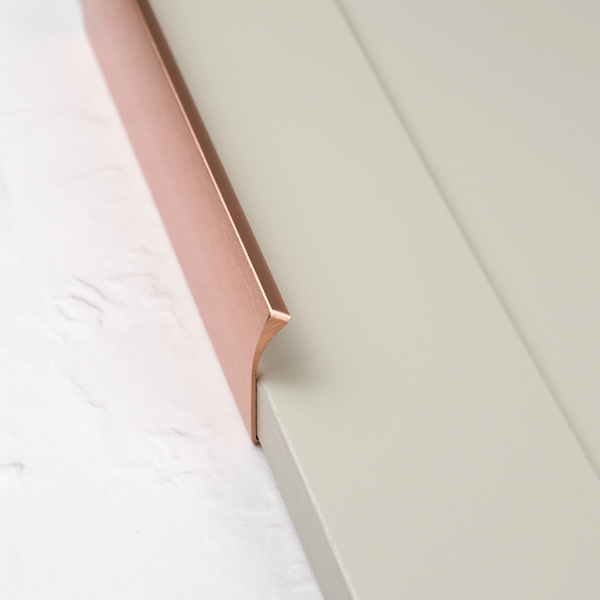 Handle & Home Rose Gold Copper Profile Edge Pulls