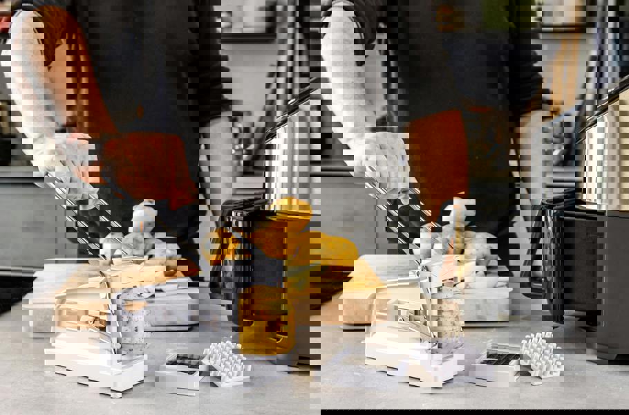 KitchenCraft Potato Chipper with Interchangeable Blades