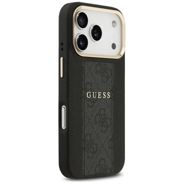 Guess Big 4G Classic Logo Case for iPhone 17 Pro Max 6.9" Black - GUHCP17XP4G4SMCK