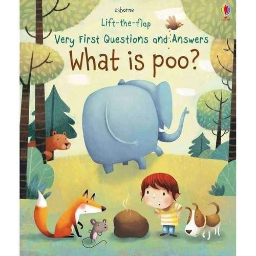 Very First Lift the flap Questions & Answers Collection 2 Books Set (What Are Germs, What Is Poo)