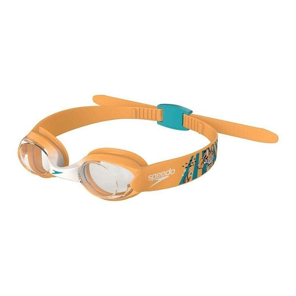 Speedo Childrens Illusion Goggles - Orange/Green