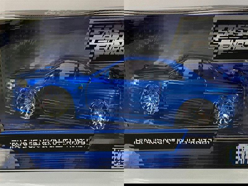 fast and furious brians nissan skyline gt-r bnr34 1:24 jada 97173