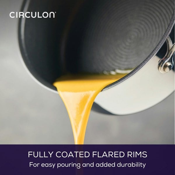 Circulon Stainless Steel Extreme Non-Stick Saucepan, 20cm/2.8L