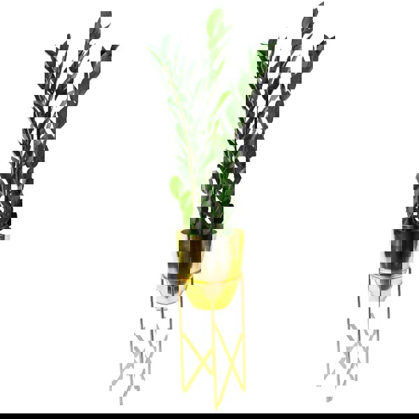 Leaf 75cm Artificial Zanzibar Green Gem Zamioculcas Succulent Indoor Plant