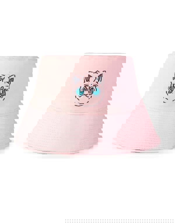 Pokemon Womens Pink Jigglypuff Bucket Hat (One Size)