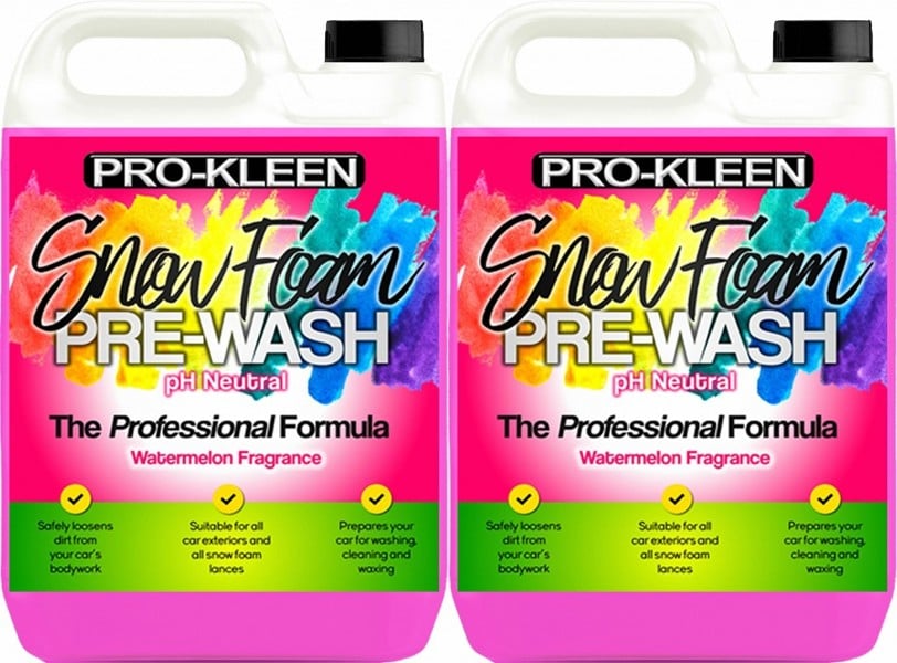 ProKleen Pro-Kleen pH Neutral Snow Foam Pre-Wash 10L (Watermelon)