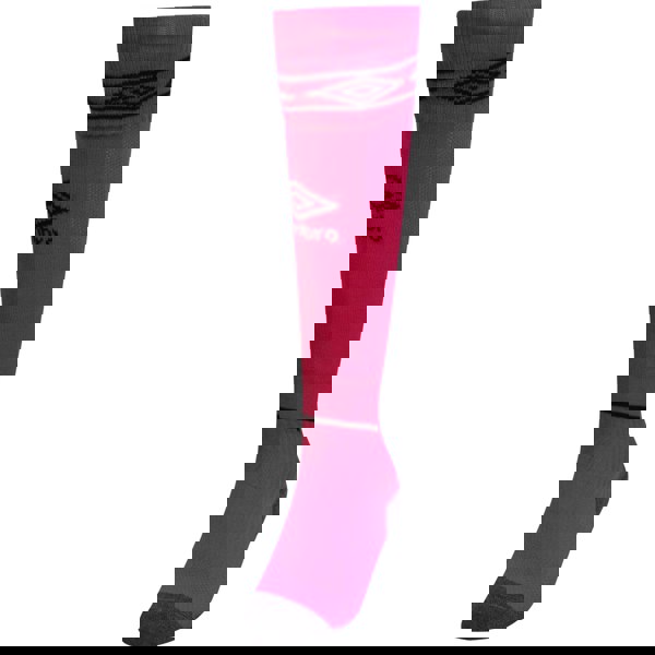 Umbro Diamond Football Socks - Beetroot Purple/Black