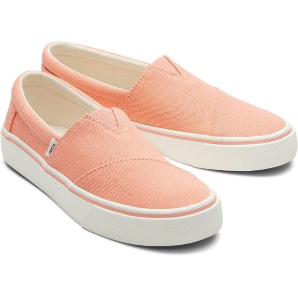 TOMS Alpargata Fenix Slip On Womens Shoes - Orange
