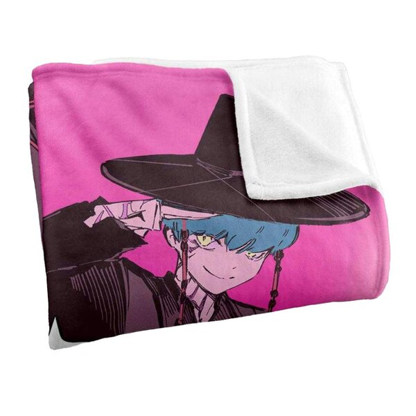 K-Pop Demon Hunters Soft Touch Saja Boys Blanket - Multicoloured