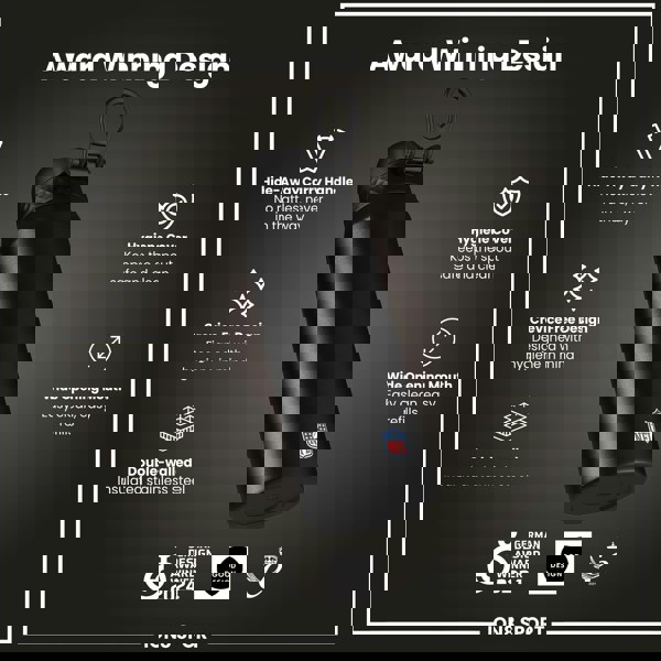 ION8 NFL x ION8 Insulated Steel Water Bottle, NFL Cardinals, 750ml (24oz)