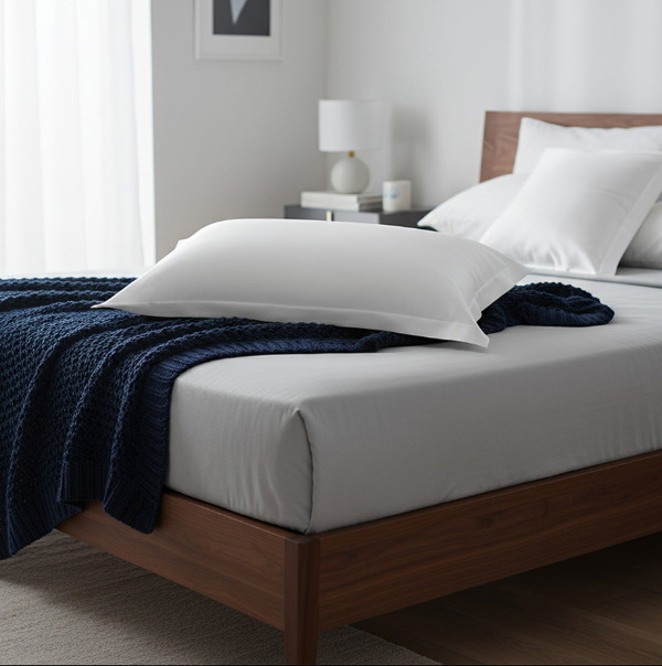 Anypillow Pillowcase 51x66cm White Pure Real Silk For Comfortable And Relaxing Home Bed