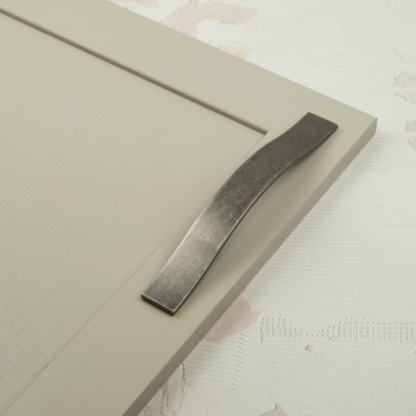 Handle & Home 160mm Antique Pewter Strap Handle