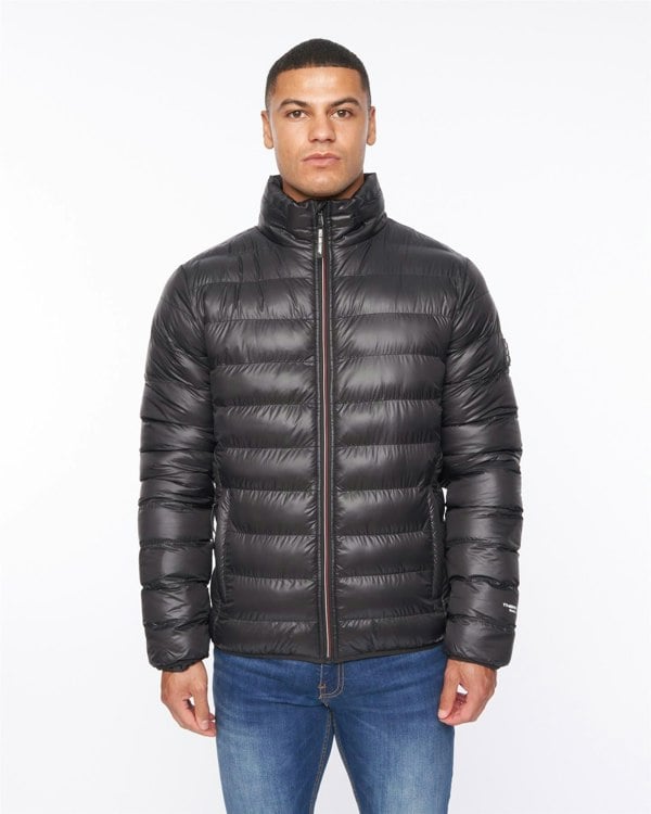 Duck and Cover Shemmy Two Quilted Jacket Black