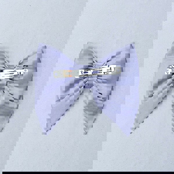 Lilac Satin Hair Bow Lilac Hair Clip Barrette