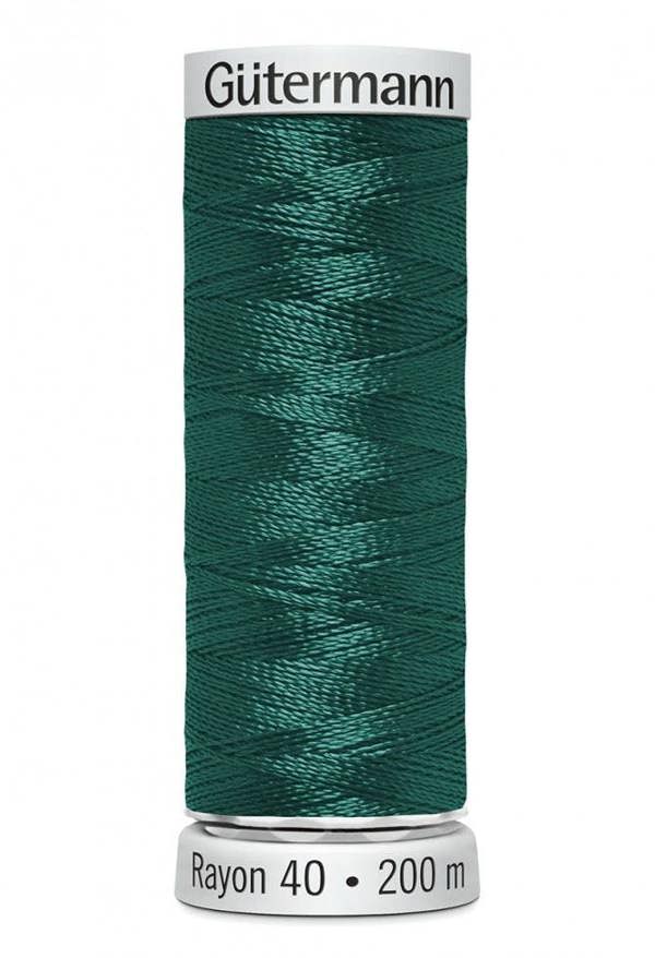 Gutermann No 40 Sulky Rayon Embroidery Thread 200m Rayon Thread Suitable For Embroidery