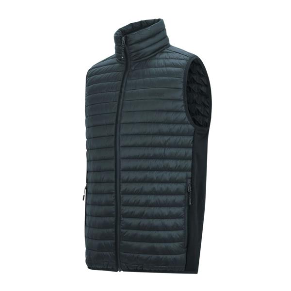 Regatta Mens Andreson Hybrid Padded Jacket - Storm Grey/Black - 