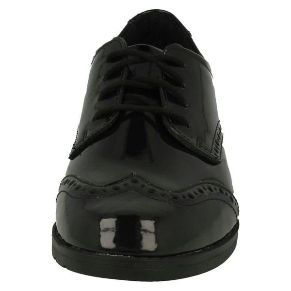 Clarks Girls Clarks Lace Up Brogue School Shoes Aubrie Craft Y