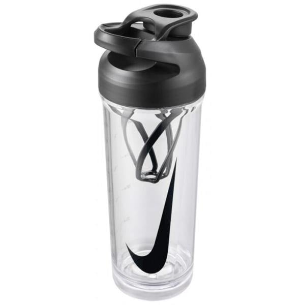 Nike TR Hypercharge Shaker Bottle - Clear/Black - 
