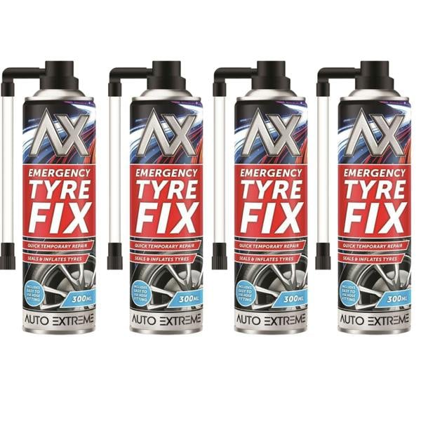 Auto Extreme 4X Auto Extreme Quick Fix Tyre Repair 300ml