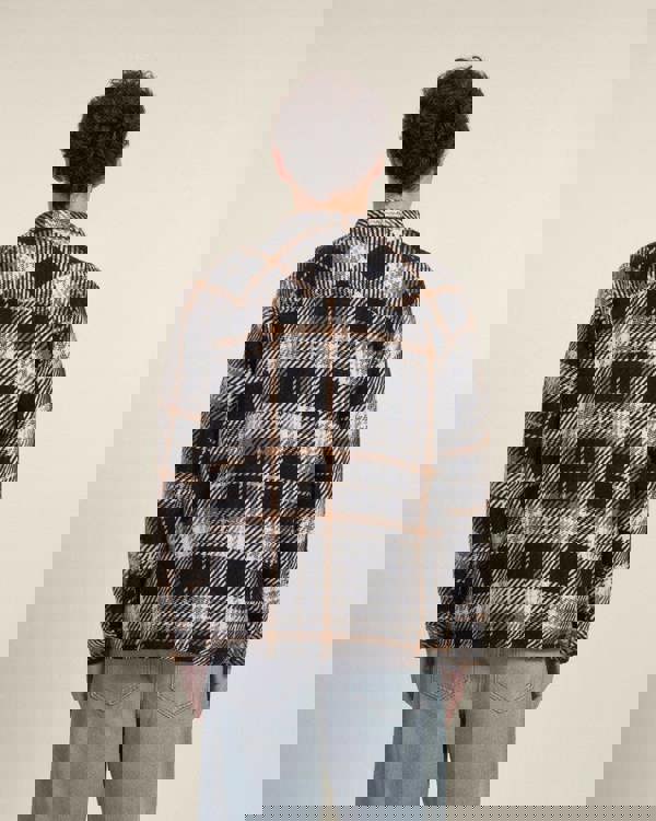 Larsson & Co Multi Check Overshirt