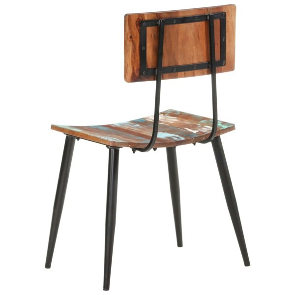 Berkfield Dining Chairs 2 pcs Solid Reclaimed Wood
