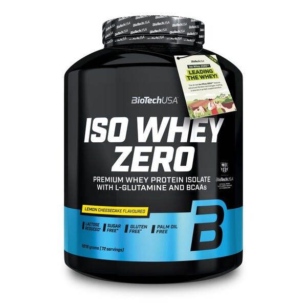 BioTechUSA Iso Whey Zero, Lemon Cheesecake - 1816g