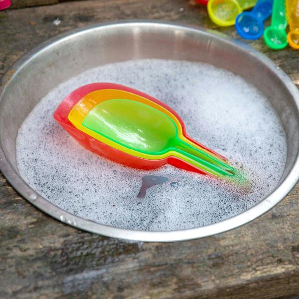 tickit Translucent Colour Nesting Scoops
