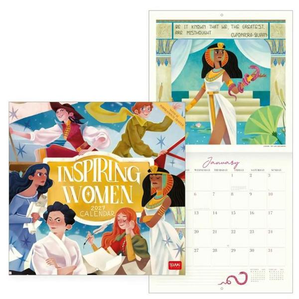 Inspiring Women Who Changed the World Calendar 2027, Wall Calendars, Month To View, History & Literature, Gift