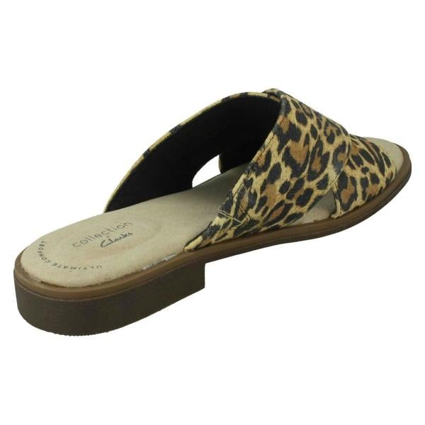 Clarks Ladies Clarks Slip On Summer Sandals Declan Ivy
