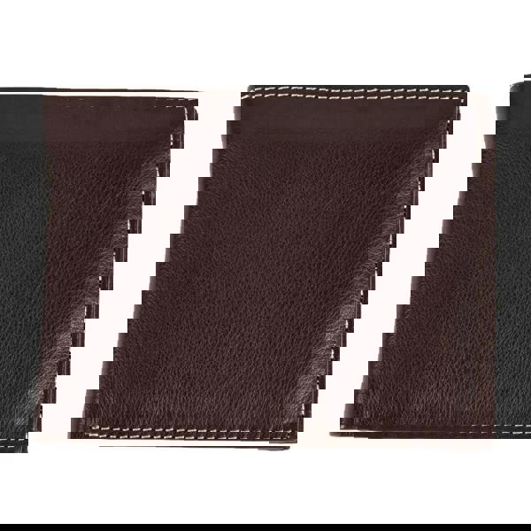 Eastern Counties Leather Mens Mark Trifold Wallet With Coin Pocket - Brown - 