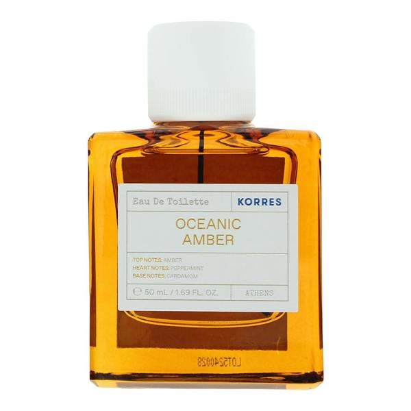 Korres Oceanic Amber Eau De Toilette 50ml Spray For Him