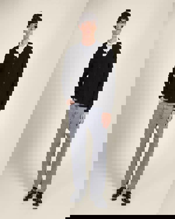 Larsson & Co Milano Knit V-Neck Cardigan