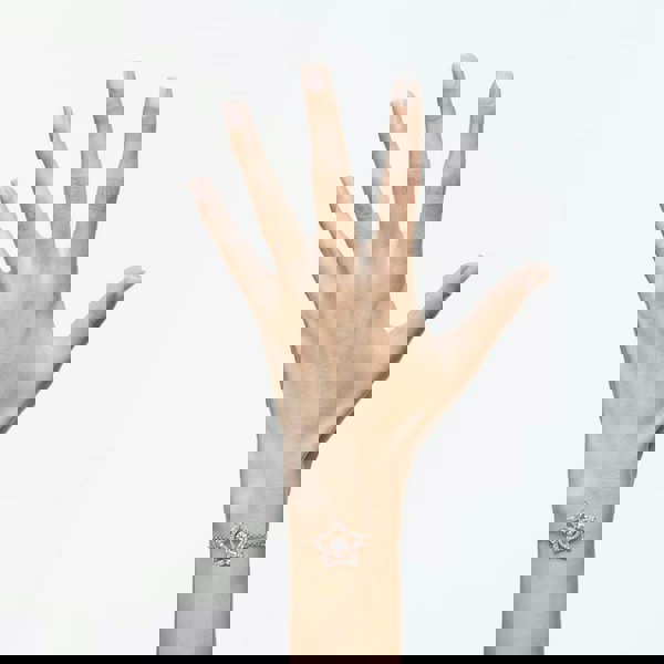 Swarovski Stella Rose Gold Tone Plated Crystal Star Bracelet 5617882