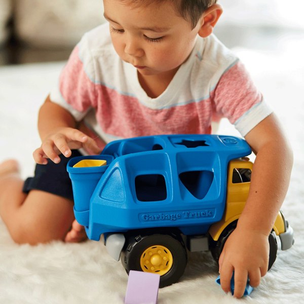 Green Toys Shape Sorter Toy Truck - Made From 100% Recycled Plastic