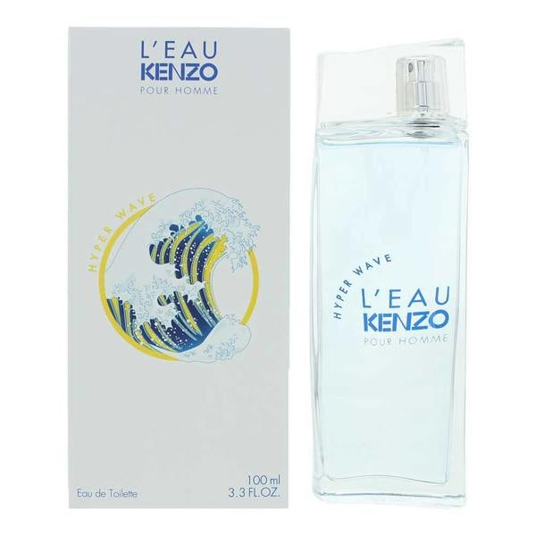 Kenzo L'eau Pour Homme Hyper Wave Eau De Toilette 100ml Spray for Him