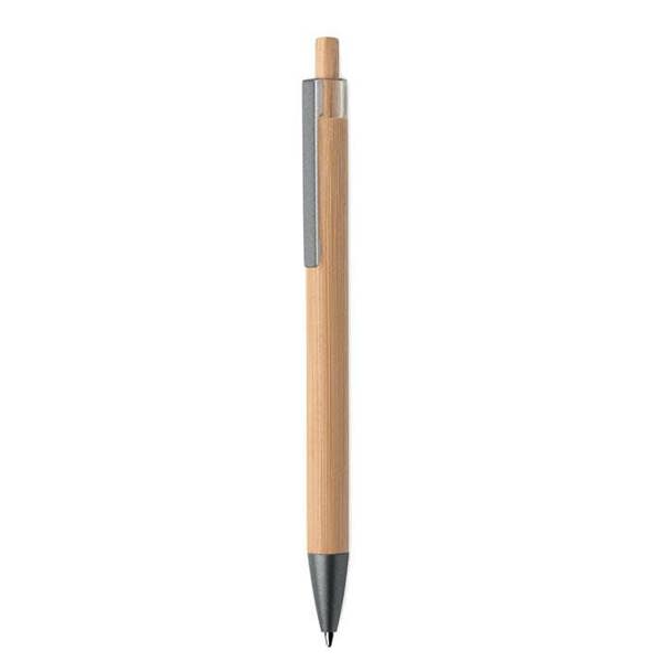MidOcean Itea Push Button Bamboo Pen - Wood - 